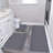 3-Pack Memory Foam Bath Mat Set - Super Absorbent Non-Slip Bathroom Rug Set
