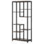 Open Display Rack,Farmhouse Bookshelf,Versatile Storage Bookcase