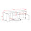 Wysocki Unfinished TV Stand for TVs up to 60"-37526553