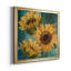 Tournesol I - ensemble de 2 reproductions d'art encadrées-797026826-797026818-797026824
