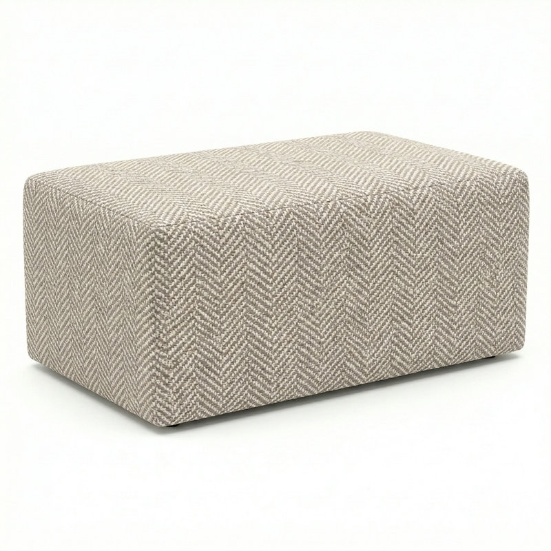 Pouf d'extérieur berlinois Lily Hive 18X30x13, Brun