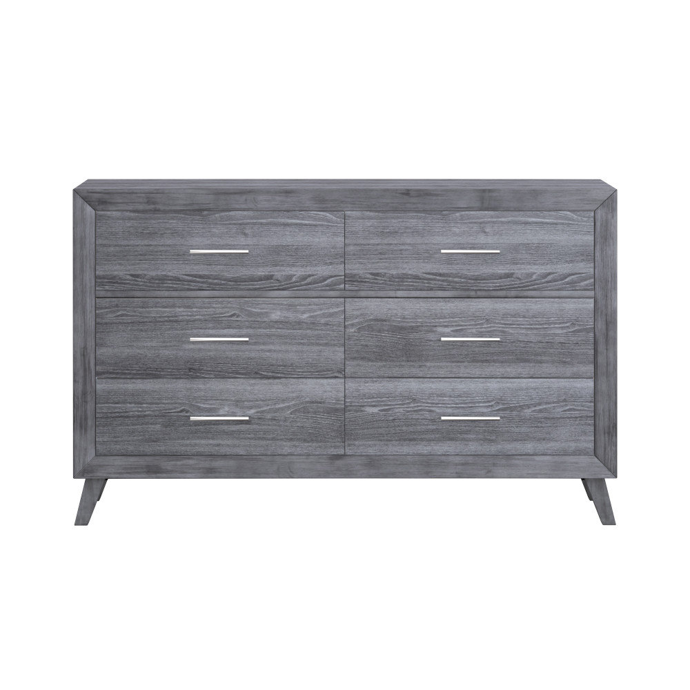 Bryiana 58.25'' W 6-Drawer Modern Dresser