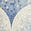 Papier peint texturé texturé carreaux de mosaïques