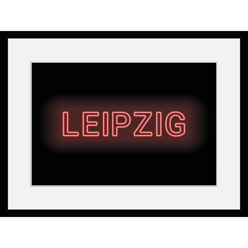 Leipzig - Single Picture Frame Print