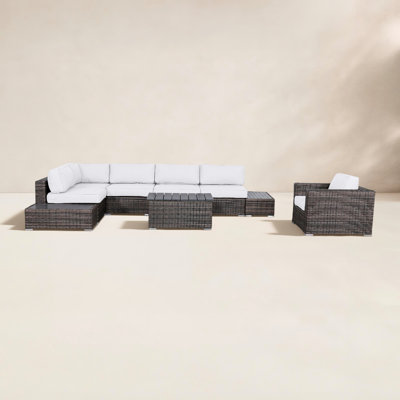 Deshell 5-Person Sunbrella® Patio Seating Group