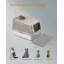 Stainless Steel Enclosed Litter Box-113467989