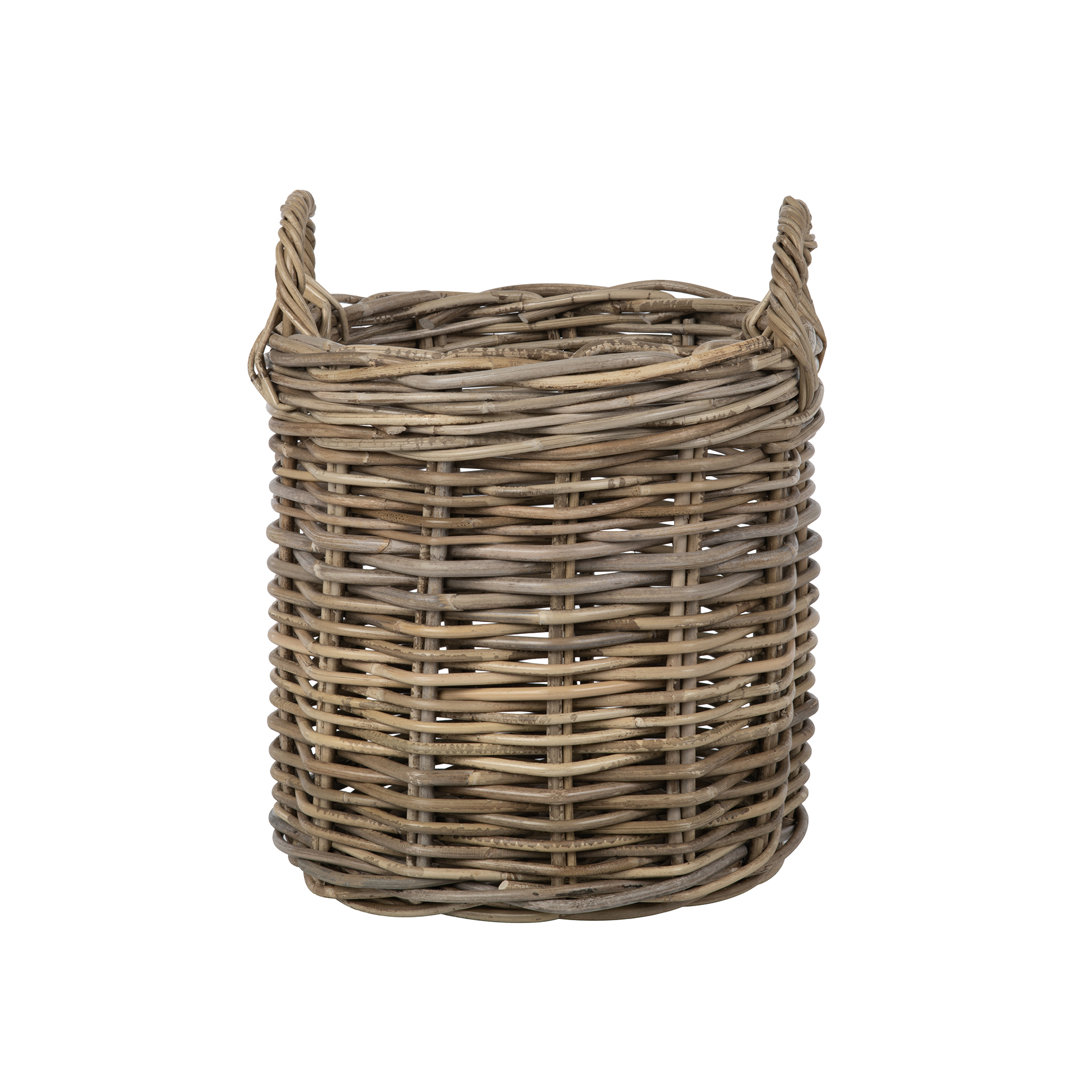 Ayriauna Rattan Basket Beachcrest Home™