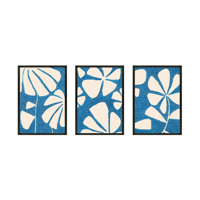 Ceramic Blue 3-6 3-Piece Print Set