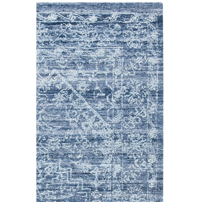 Tapis oriental performance touffeté à la main Lagro, Carré 6 pi