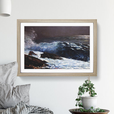 Sunlight on the Coast by Winslow Homer - Picture Frame Painting