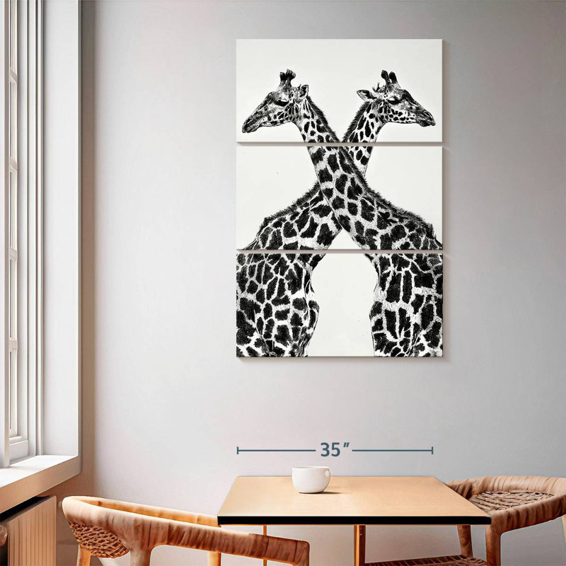 Brampt Two Towers, 65" H x 42" W