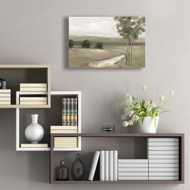  «Olive Trees» par Silvia Vassileva, art mural en verre acrylique, 24 po x 16 po, H 16 po x l 24 po