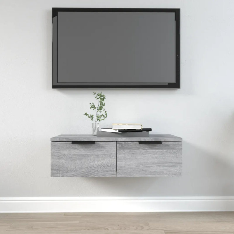 Izzey TV Stand for TVs up to 42", Sonoma Grey