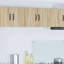 Vidaxl Kitchen Wall Cabinet Black 60 X 31 X 40 Cm Engineered Wood-121217746
