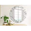 Huldar Glass Flat Wall Mirror