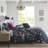 Luxurious Black Comforter Bedding Set, Polyester, Glam Farmhouse Style