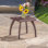 BROWN SIDE TABLE