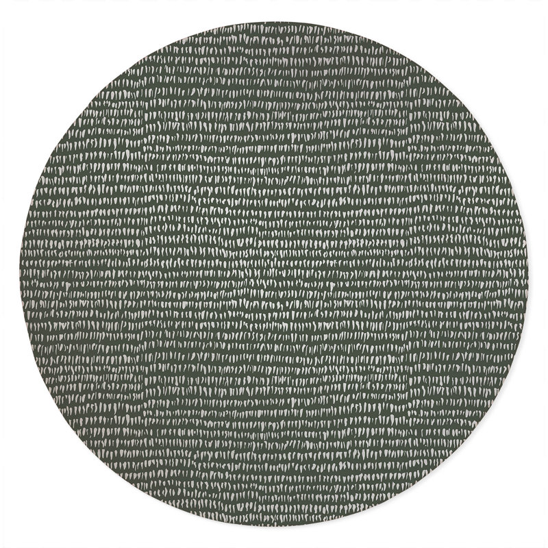 Tapis d'extérieur antidérapant Crops, Rond 5 pi