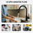 Expedition Series 16 In. 1-Handle Pull-Down Sprayer Kitchen Faucet In Matte Black With 1.8 GPM And Dual Spray Modes-119472202