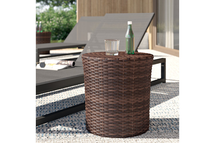 Mazzella Rattan Side Table
