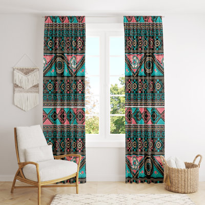Semi Sheer Curtain Panel Pair