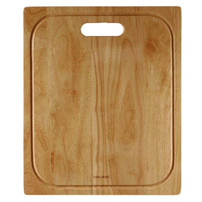 Endura Rubberwood Solid Wood Cutting Board