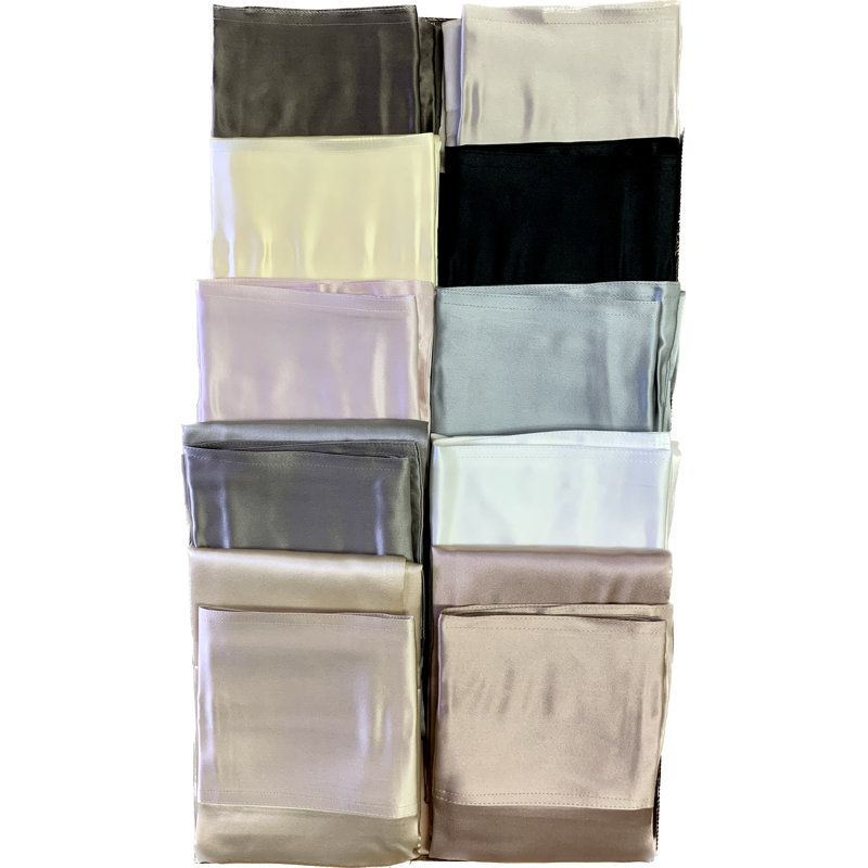 Classic Silk, King Pillowcase, Champagne