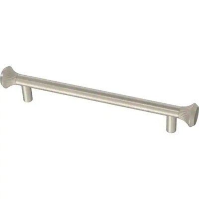 (5 Pack) 6-5/16 inch Classic Flare Pull Satin Nickel