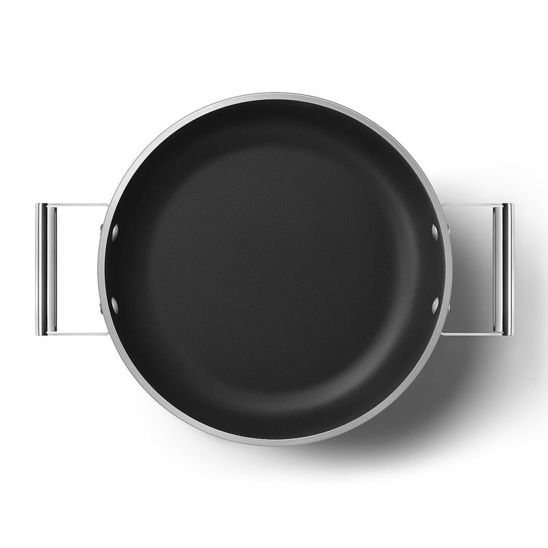 Poêle profonde antiadhésive Smeg 28 cm