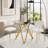 70.9-Inch Rectangular Dining Table for 8 with Adjustable Legs
