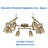 8 Light Modern Track Lighting Fixtures,GU10 Bulb Not Included
