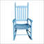 Chaise berçante rouge pour enfants - intérieur ou extérieur - convient aux enfants