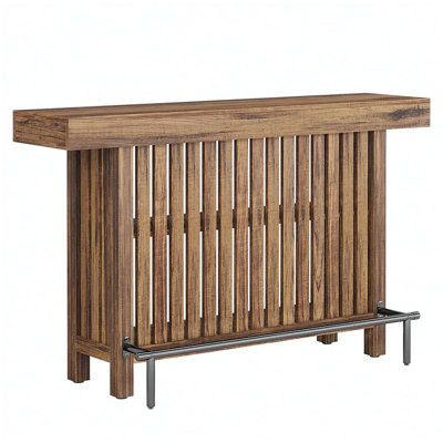 Chating Table with Footrest,Bar Table,Dining Table,KitchenTable