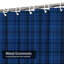 Rideau de douche tartan avec 12 crochets-129038953