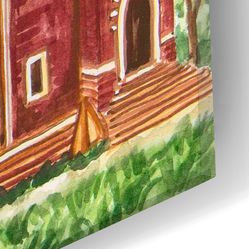Art mural en verre Astoria Grand, H 24 po x l 16 po x P 0,2 po