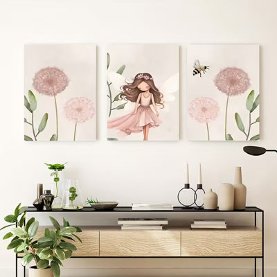 3 Piece Wrapped Canvas Wall Art