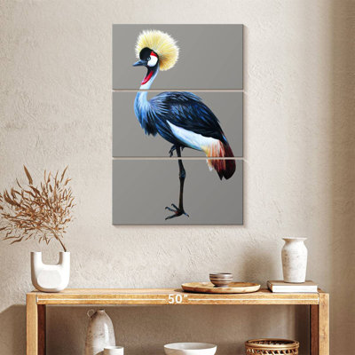 Brampt Crane With Grey Crown