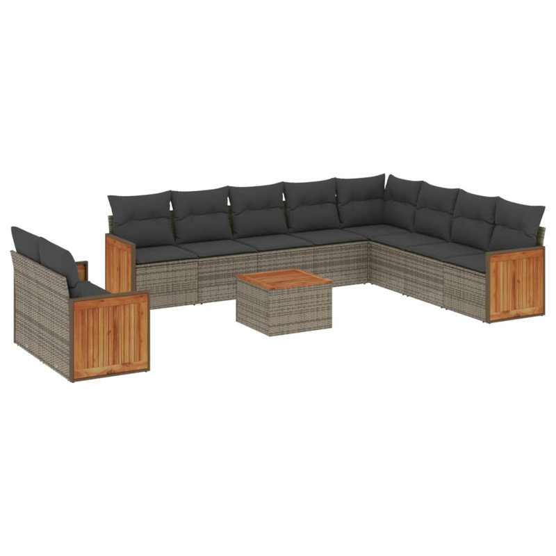 Ensemble de canapé de jardin Vidaxl