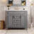 36'' Bathroom Vanity With Top Sink, Modern Bathroom Storage Cabinet With 2 Soft Closing Doors And 2 Drawers, Single Sink Bathroom Vanity-69376541
