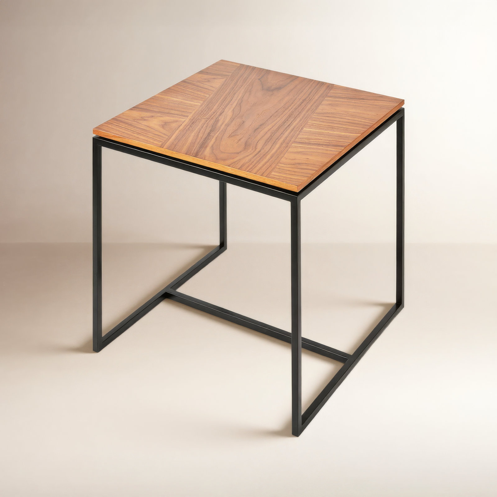 Tobias End Table, Walnut