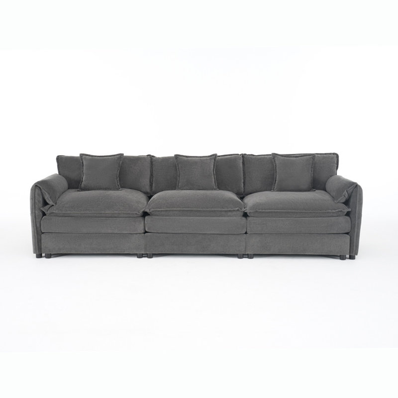 3 Seater Modular Sofa (Gray)