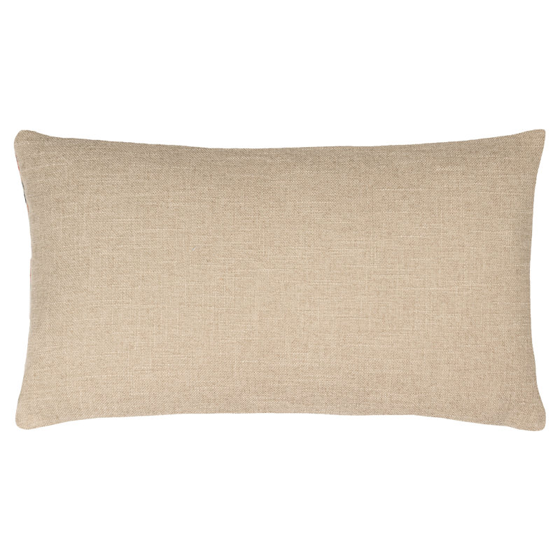 Akamba Paisley Rectangular Throw Cushion, Orange