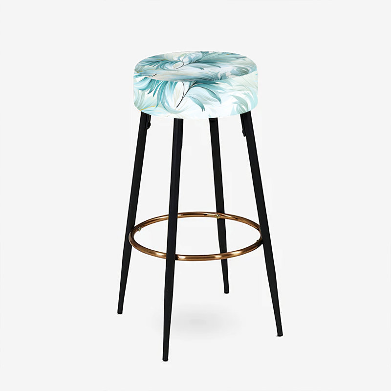 Ensemble de 2 tabourets de bar tropicaux Oceanic Dreamscape