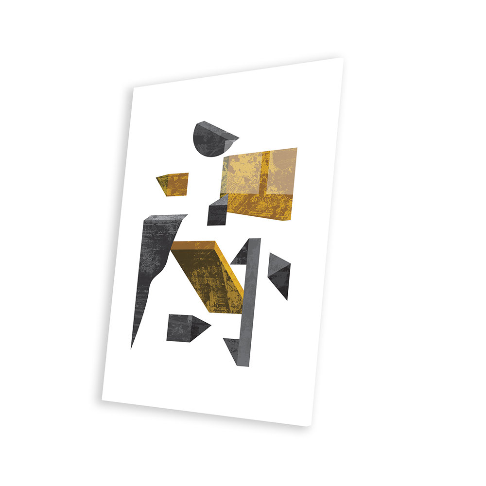 George Oliver Volumetric by Flatowl - Unframed Graphic Art | Wayfair
