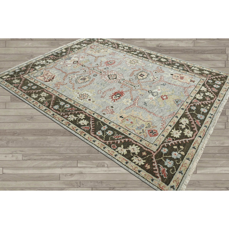 Tapis intérieur / extérieur en laine Stassia, Rectangle 9 pi 7 po x 13 pi 7 po