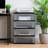 IRIS 4 Drawer Plastic Wide Chest, Black