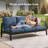All‑Aluminum 3‑Person Outdoor Sofa for All Weather, Oversized Patio Sofa with 110° Ergonomic Backrest, Patio Seating with Removable Cushions for Backyard, Garden, Deck-1821058588