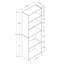 Bookshelf, Bookcase, 6 Tier, Office, Bedroom, Laminate, Transitional-1787758427
