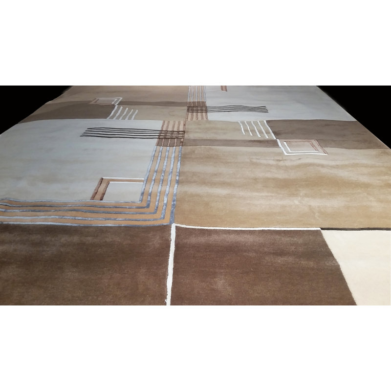 Creston Wool Abstract Indoor Rug, Rectangle 7'6" x 9'6"