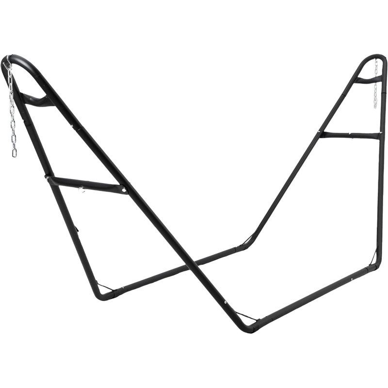 Support universel pour 2 personnes, support pour hamac en acier robuste, capacité de 550 lb pour les hamacs de 9 à 14 pieds